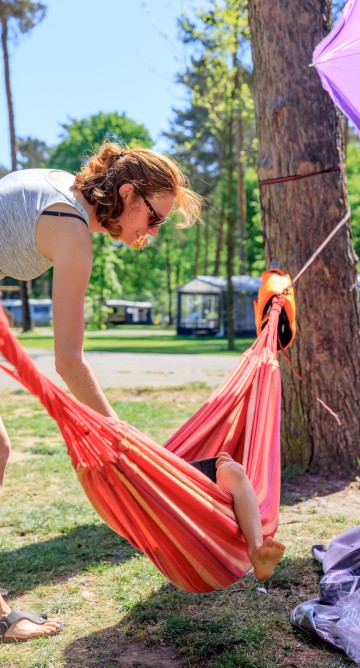 Hangmat Camping De Heldense Bossen