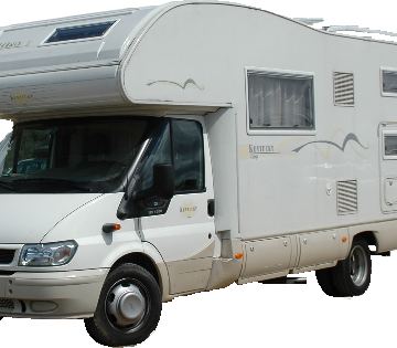 Station-service pour camping-car